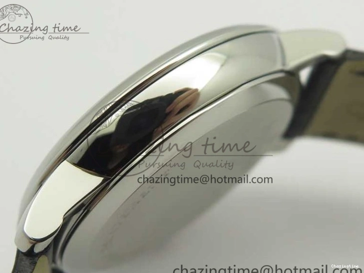 0325 De Ville Prestige Small Second TWF 1:1 Best Edition Black Dial on Black Leather Strap MIYOTA Resilient 8037